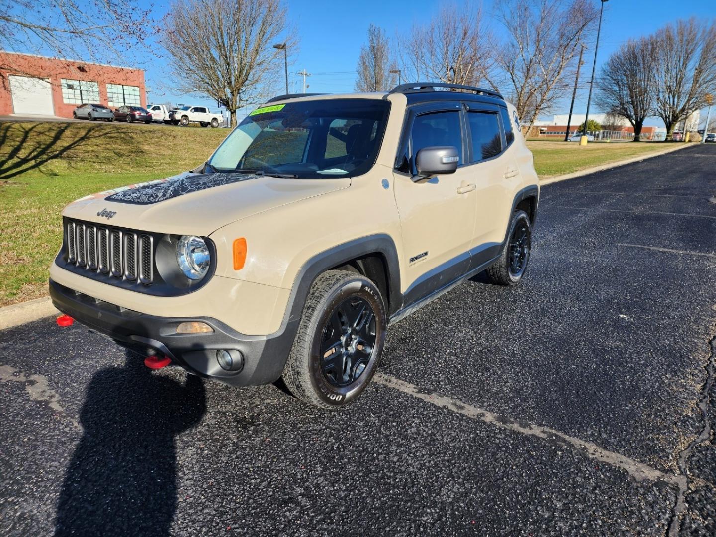 2017 Brown /Black Jeep Renegade Deserthawk (ZACCJBCB1HP) with an 2.4 4cyl. engine, Automatic transmission, located at 1221 Madison St., Shelbyville, TN, 37160, (931) 680-9439, 0.000000, 0.000000 - Photo#0